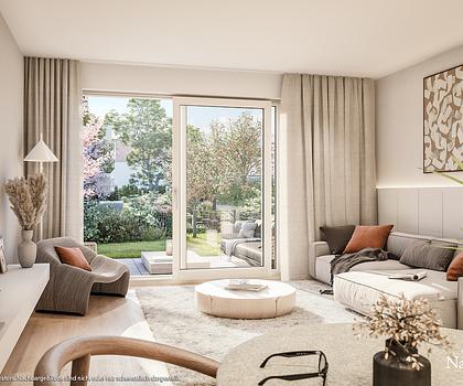 Gartenwohnung mit 4 Zimmern, 2 Bädern, davon 1 mit Tageslicht und Süd-Westterrasse