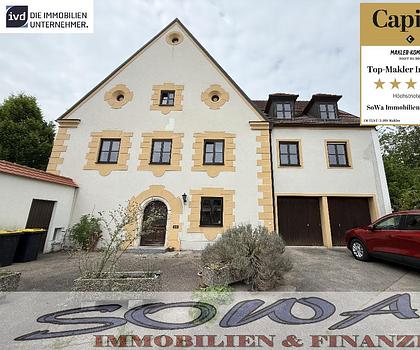 Mehrfamilienhaus mit 5 Wohneinheiten, zwei Garagen und Garten in zentraler Lage in Neuburg - Ein Objekt von Ihrem Immobilienpartner SOWA Immobilien und Finanzen
