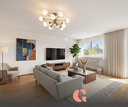 Helle Wohnung mit Süd-/West Balkon  - Bitte Hausgeld beachten!