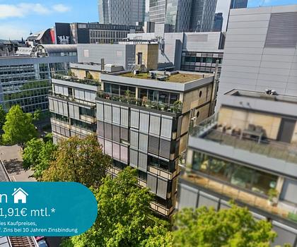 ++ Top-Innenstadtlage: Exklusive 2-Zimmer-Wohnung mit Balkon, Dachterrasse & viel Komfort ++