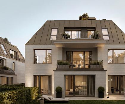 Neubau: Rarität im Herzogpark - Spektakuläres 5-Zimmer-Penthouse mit Roofgarden und privatem Liftlanding
