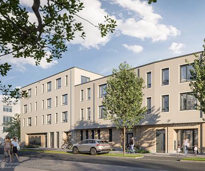 3-Zi.-Whg. in begehrter Lage mit Balkon in Süd-Ausrichtung, 2 Bädern und sep. Abstellraum