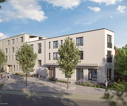 Durchdacht geplantes Apartment mit geschützter Loggia und Tageslichtbad