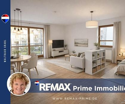 Bezugsfreies Appartement mit Balkon und TG-Stellplatz