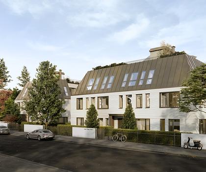 Neubau: Luxuriöse, großzügige 3-Zimmer-Gartenwohnung mit Spa-Möglichkeit im Souterrain