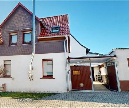 PROVISIONSFREI: Familienfreundliche Doppelhaushälfte in Klostermansfeld mit Potenzial