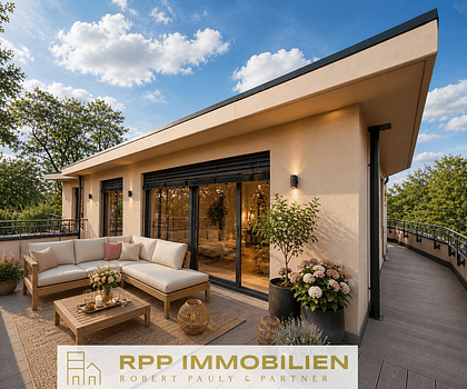 Wohnen mit Panorama: Penthouse im Erstbezug in begehrter Waldrand-Lage
