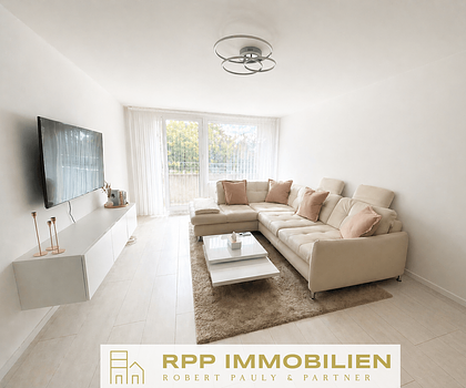 Stilvolle Split-Level-Wohnung mit Blick ins Grüne in Unterschleißheim