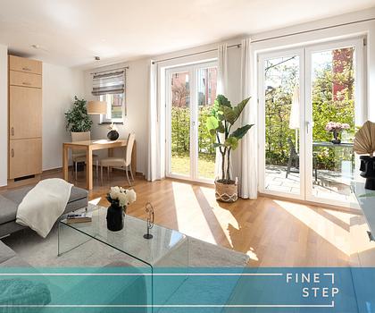 Mitten in der Stadt & ruhig zugleich: Gartenwohnung in Bestlage am Schwabinger Tor