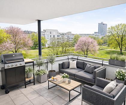 Moderne und hochwertige Wohnung in Top-Lage von München-Schwabing