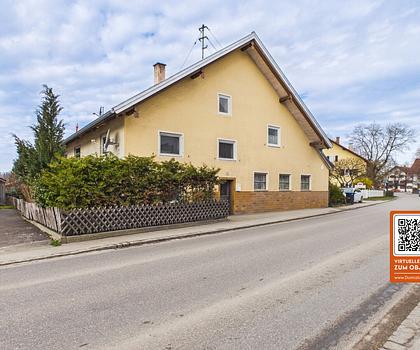 Sanierungsprojekt in Rott: Bauernhaus mit ca. 170 m² Ausbaureserve