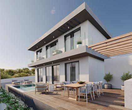 4-Zimmer-Villa in den Bergen nahe der Küste