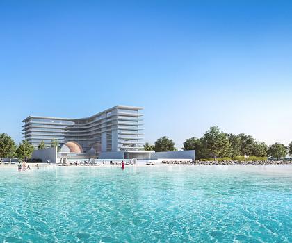 Palm Jumeirah - Armani Beach Residences - frontaler Meerblick