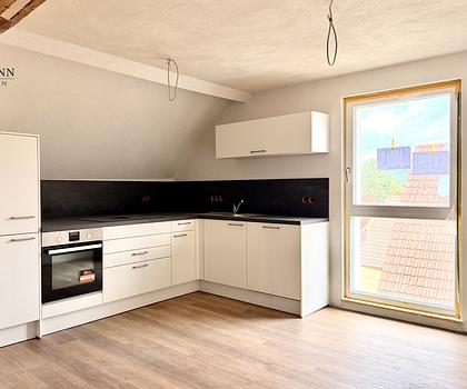 Exklusive 5,5-Zimmer Maisonette Wohnung mit Dachterrasse & traumhaftem Blick über Sindringen