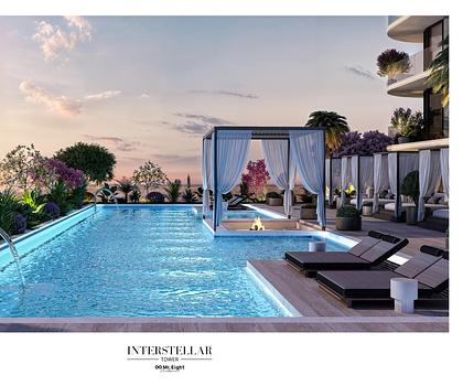 2 Schlafzimmer mit Pool - Jumeirah Village Triangle