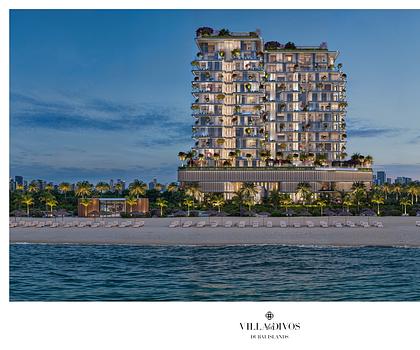 Sky Mansion mit Rooftop Garden und Pool -
5 Schlafzimmer mit Meerblick - Dubai Islands