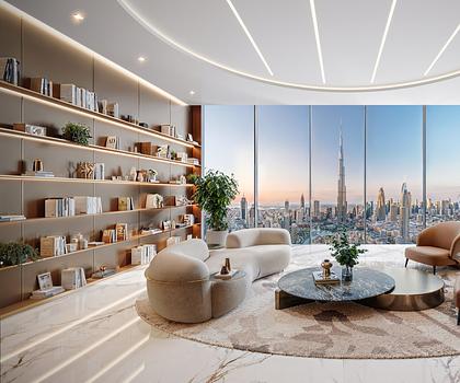 Presidential Suite mit Weitblick und Pool auf dem Balkon - Vollmöbliert  - Finanzierungsplan