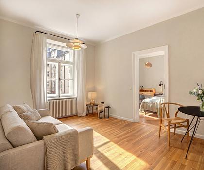 Charmant und einladend: 2-Zimmer-Wohnung mit Balkon im Dreimühlenviertel
