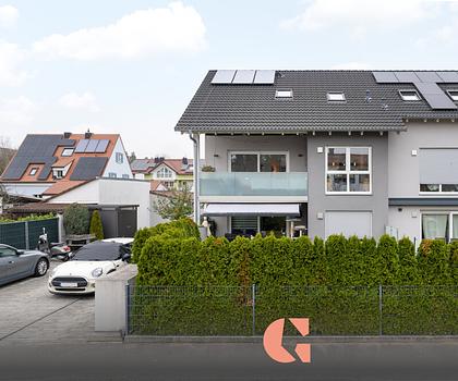 Wärmepumpe & Hochmodern - Doppelhaushälfte mit zwei Wohneinheiten