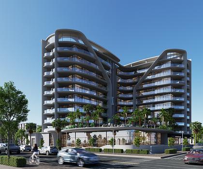 Dubailand, 2 BR mit Pool + Study