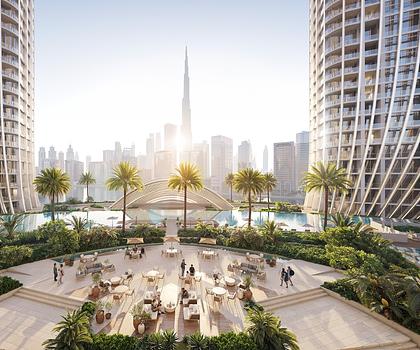 Skyrise in der Business Bay