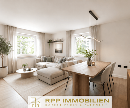 Renoviert & bezugsfrei: 2,5-Zimmerwohnung mit Süd-Balkon in ruhiger Lage von Untermenzing/München