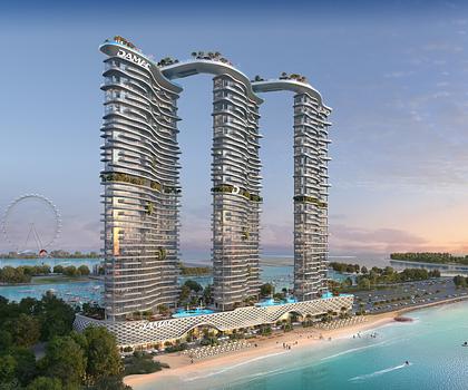 Dubai Harbour Bestlage mit Strand - 5 Schlafzimmer
mit Pool - Ultraluxus