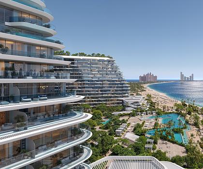 3 Schlafzimmer mit Meerblich auf der
Palm Jumeirah