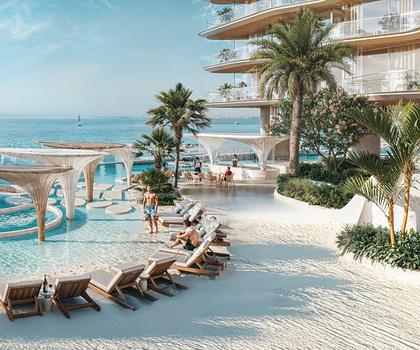 Maritime City - Breez - 1 BR Flex mit frontalem Meerblick