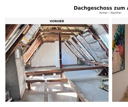 Zum Selbstausbau mit voller Afa:  DG Wohnung und Speicher - mit jetzt schon fertiger Dachterrasse!