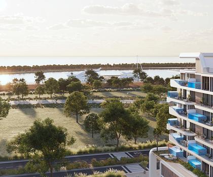 Toplage auf Dubai Islands