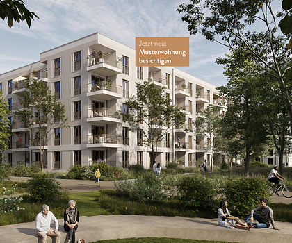 606/ Großzügige 4-Zimmer-Wohnung mit zwei Balkonen im 1.OG