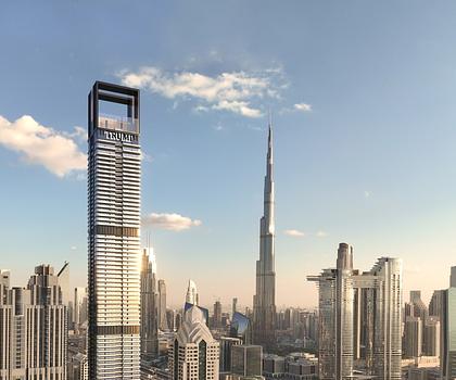 Trump Tower Dubai - Hotel & Residences -Meerblick zwischen Strand und Downtown