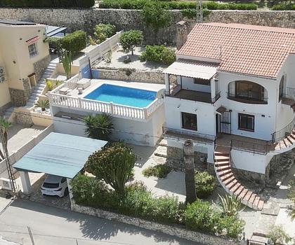 Villa mit Meerblick in ausgezeichneter Lage in Calpe