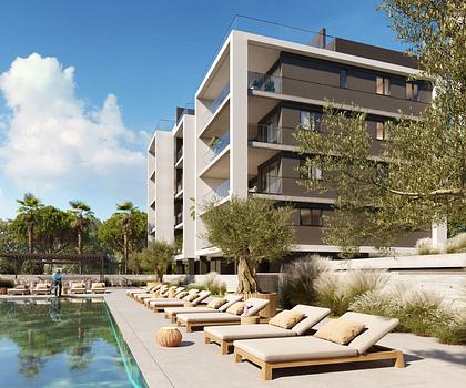 Penthouse mit privatem Pool auf der Dachterrasse