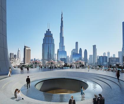 Wie in einem Wellness - Resort leben.
Dubai International Financial District