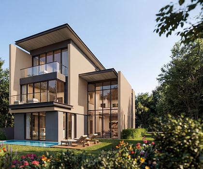 The Orchard, 6-Zimmer-Estate-Villa
mit Pool und Garten in Top-Anlage