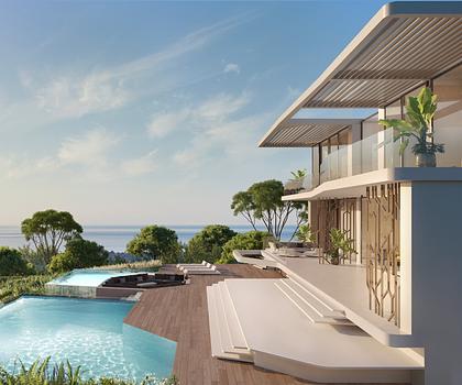 Tierra Viva - Design inspiriert von Lamborghini - Zafiro Villa - 5 Schlafzimmer - Meerblick