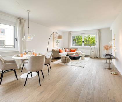 Design trifft Aussicht – hochwertige 3,5-Zimmer-Wohnung mit Isarblick