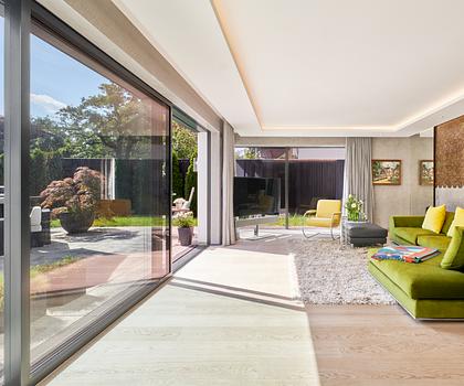 Ästhetisches Design-Domizil mit hinreißendem Garten und viel Privatsphäre