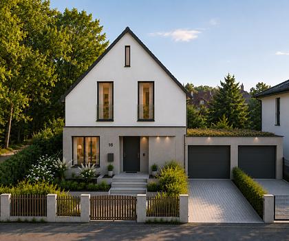 Wohnen am Waldrand 
– Exklusives Neubau-Einfamilienhaus in Münchens begehrtester Naturlage