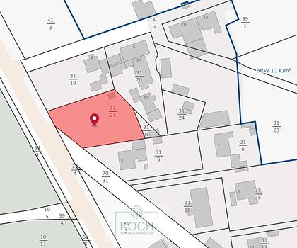 Großes Baugrundstück für EFH/ZFH in Loxstedt-Hahnenknoop