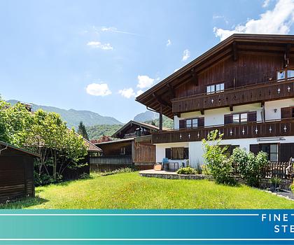 Bergblick inklusive – 2-Zimmer-Wohnung in Schleching