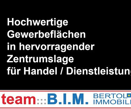 Gauting unteres Zentrum | Sehr hochwertige Gewerbeflächen |  EG ca. 276 m² UG ca. 125 m²