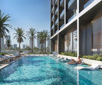 DIE RUHIGE SEITE DES LUXUS - STUDIO
IM JUMEIRAH VILLAGE TRIANGLE