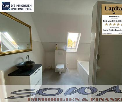 Einzugsbereite 4 Zimmer Wohnung in Königsmoos / Grasheim zu vermieten - Ein Objekt von Ihrem Immobilienpartner SOWA Immobilien und Finanzen