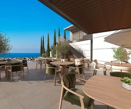 Apartment mit Meer und Stadtblick