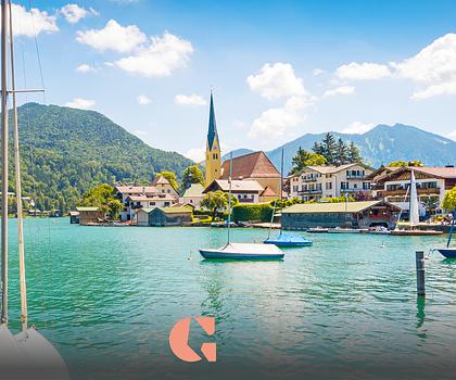 Wohnen am Tegernsee mit sonniger Terrasse
