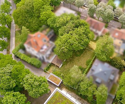 Villenkolonie Obermenzing: Attraktives Grundstück in historischem Umfeld