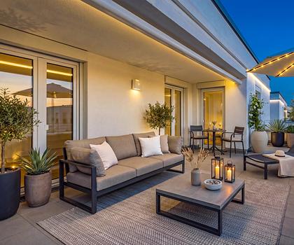 Lichtdurchflutete Penthouse-Wohnung mit Dachterrasse und direktem Liftzugang